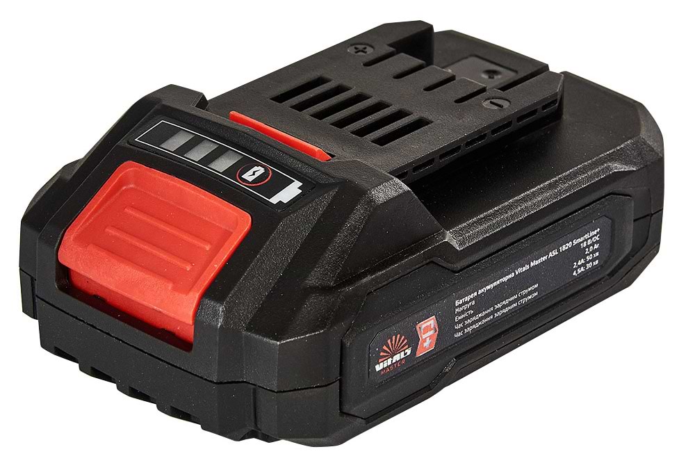 Аккумулятор для электроинструментов VITALS Master ASL 1820 SmartLine+